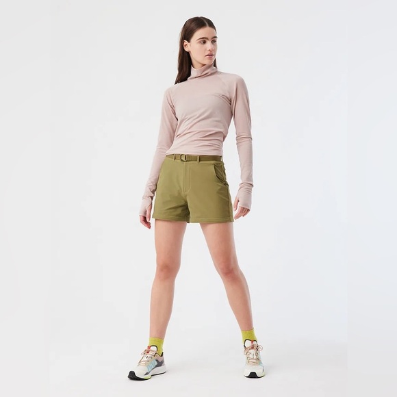 Outdoor Voices FastTrack Mesh Turtleneck size small - Picture 2 of 5